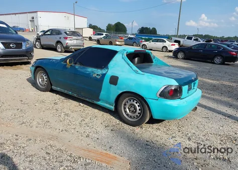 1995 Honda Civic Del Sol S from USA, damaged, VIN JHMEG1144SS002378